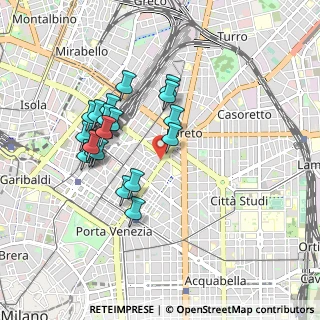 Mappa No.64 scala A, 20124 Milano MI, Italia (0.8265)