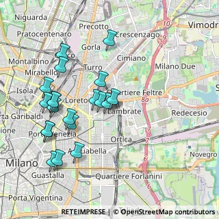 Mappa Via Averardo Buschi, 20131 Milano MI, Italia (2.023)