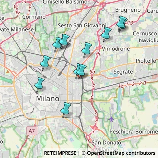 Mappa Via Averardo Buschi, 20131 Milano MI, Italia (3.79)