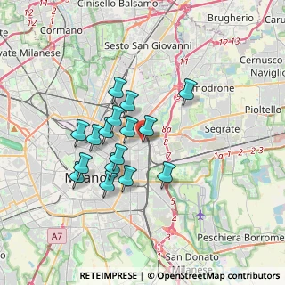 Mappa Via Averardo Buschi, 20131 Milano MI, Italia (2.89313)