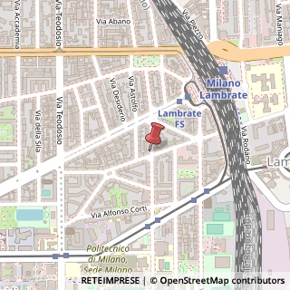 Mappa Via Antonio Grossich, 29, 20131 Milano, Milano (Lombardia)