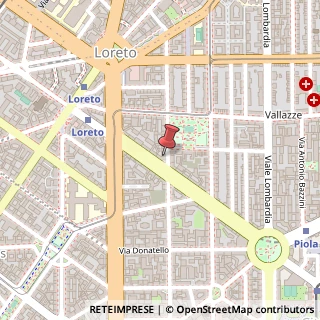 Mappa Viale Gran Sasso, 11, 20131 Milano, Milano (Lombardia)