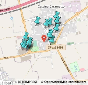 Mappa Via Gaetano Donizetti, 24051 Antegnate BG, Italia (0.3725)