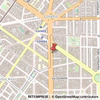 Mappa Viale Abruzzi, 72, 20131 Milano, Milano (Lombardia)