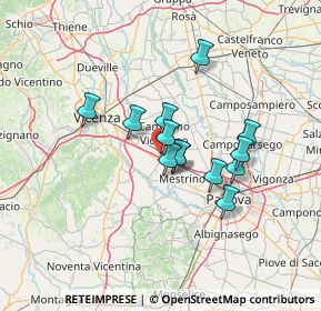 Mappa Via Serenissima, 36040 Grisignano di Zocco VI, Italia (10.07538)