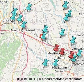 Mappa Via Serenissima, 36040 Grisignano di Zocco VI, Italia (10.3405)