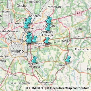 Mappa Via Romagna, 20096 Pioltello MI, Italia (7.246)