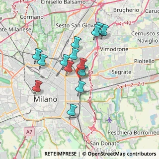 Mappa Via Averardo Buschi, 20133 Milano MI, Italia (3.16929)