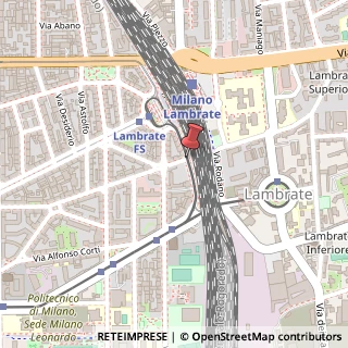 Mappa Via Averardo Buschi,  37, 20131 Milano, Milano (Lombardia)