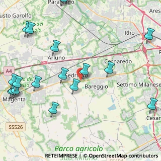 Mappa Via Rosario Livatino, 20018 Sedriano MI, Italia (6.08263)