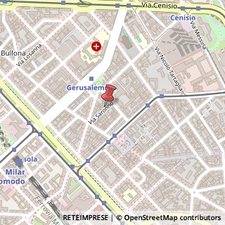 Mappa Via Saronno, 7, 20154 Milano, Milano (Lombardia)