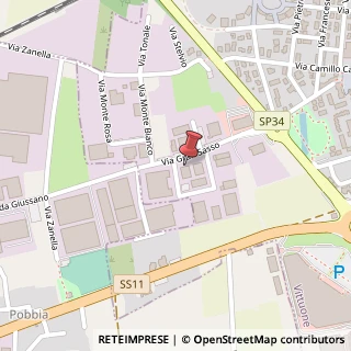 Mappa Via Gran Sasso, 7, 20010 Vittuone, Milano (Lombardia)