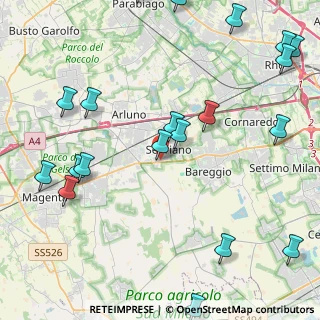 Mappa Via San Francesco, 20018 Sedriano MI, Italia (5.81)