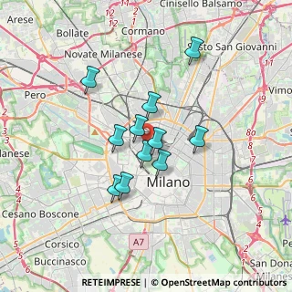 Mappa , 20154 Milano MI, Italia (2.59818)