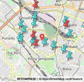 Mappa , 20154 Milano MI, Italia (1.09)