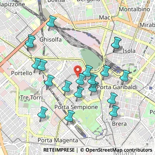 Mappa , 20154 Milano MI, Italia (1.044)