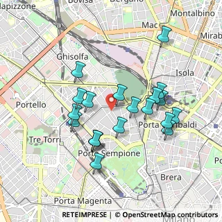 Mappa , 20154 Milano MI, Italia (0.8535)