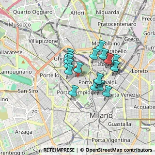 Mappa , 20154 Milano MI, Italia (1.299)