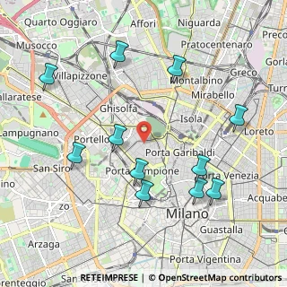 Mappa , 20154 Milano MI, Italia (2.18727)