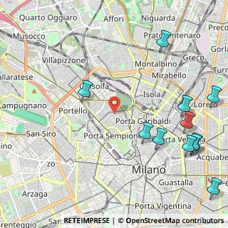 Mappa , 20154 Milano MI, Italia (2.85091)
