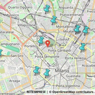 Mappa , 20154 Milano MI, Italia (3.13917)