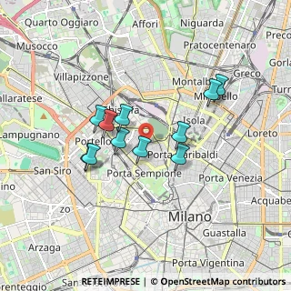 Mappa , 20154 Milano MI, Italia (1.43091)