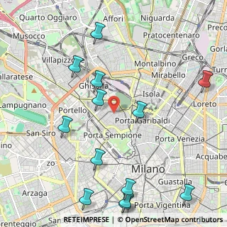 Mappa , 20154 Milano MI, Italia (2.65692)