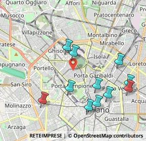 Mappa , 20154 Milano MI, Italia (2.09273)