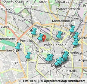 Mappa , 20154 Milano MI, Italia (2.23611)
