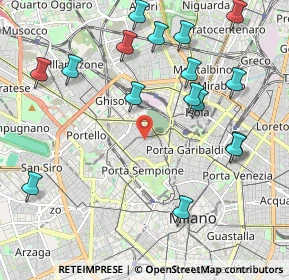 Mappa , 20154 Milano MI, Italia (2.3825)