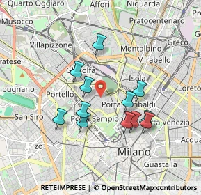 Mappa , 20154 Milano MI, Italia (1.56167)