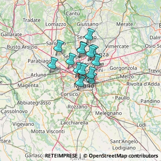 Mappa , 20154 Milano MI, Italia (7.92429)