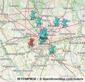 Mappa , 20154 Milano MI, Italia (8.44364)