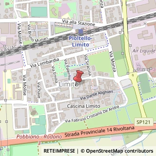 Mappa Via Antonio Gramsci, 2C, 20096 Pioltello, Milano (Lombardia)