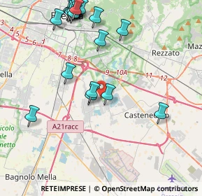 Mappa Via Signaroli, 25010 Borgosatollo BS, Italia (4.967)