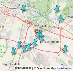 Mappa Via Signaroli, 25010 Borgosatollo BS, Italia (4.19083)