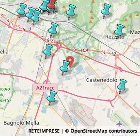 Mappa Via Signaroli, 25010 Borgosatollo BS, Italia (5.59133)