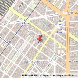 Mappa Via Francesco Tamagno, 7, 20124 Milano, Milano (Lombardia)