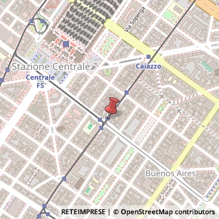 Mappa Via Luigi Settembrini, 30, 30124 Milano, Milano (Lombardia)