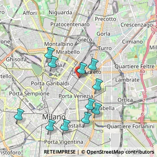 Mappa Via Luigi Settembrini, 20124 Milano MI, Italia (2.13273)
