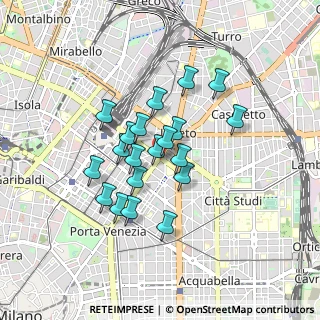 Mappa Via Pergolesi Giovanni Battista, 20124 Milano MI, Italia (0.6725)