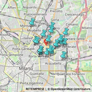Mappa Via Pergolesi Giovanni Battista, 20124 Milano MI, Italia (1.19)