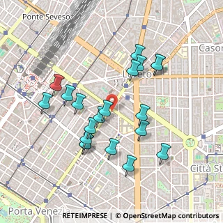 Mappa Via Pergolesi Giovanni Battista, 20124 Milano MI, Italia (0.4505)