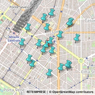 Mappa Via Pergolesi Giovanni Battista, 20124 Milano MI, Italia (0.481)