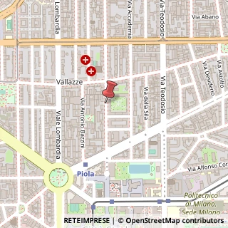 Mappa Via Andrea Maria Amp?re,  55, 20131 Milano, Milano (Lombardia)