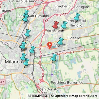 Mappa Via Emilia, 20090 Segrate MI, Italia (4.58)
