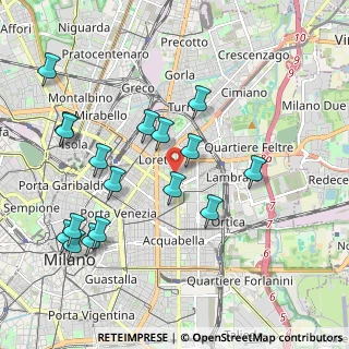 Mappa Via Lomonaco Francesco, 20131 Milano MI, Italia (2.16118)