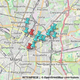 Mappa Via Lomonaco Francesco, 20131 Milano MI, Italia (1.14231)
