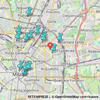 Mappa Citofono: MASSIMODECARLO, 20131 Milano MI, Italia (2.18786)