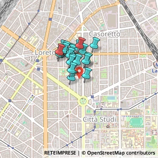 Mappa Citofono: MASSIMODECARLO, 20131 Milano MI, Italia (0.265)